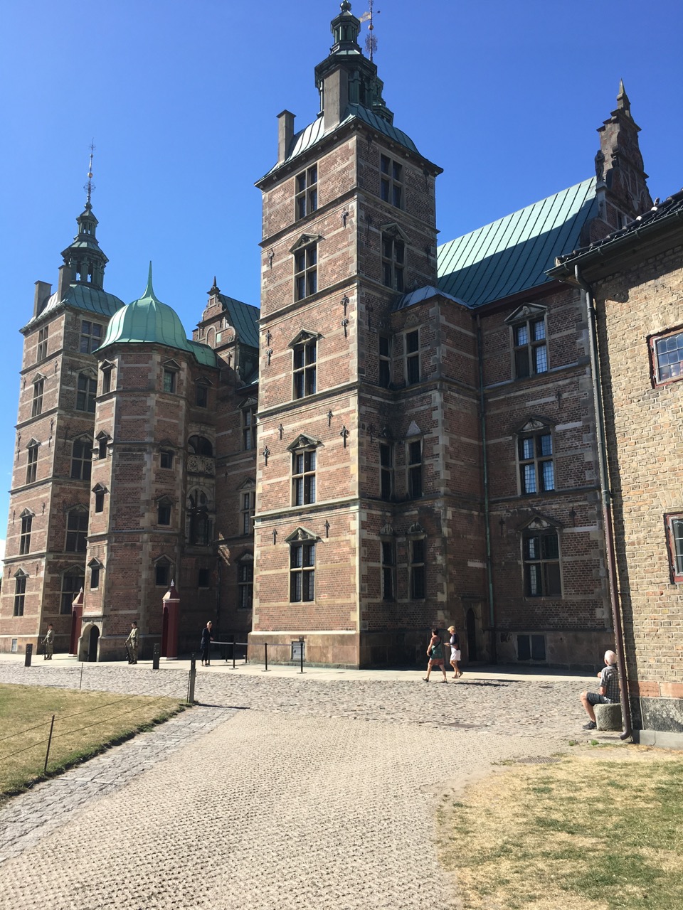 Our first Danish castle. – Richard Mann Author